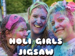 遊戲Holi Girls Jigsaw