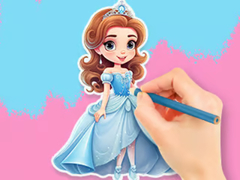 遊戲Coloring Book: Chibi Princess