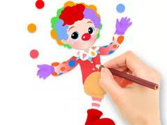 遊戲Coloring Book: Funny Clown
