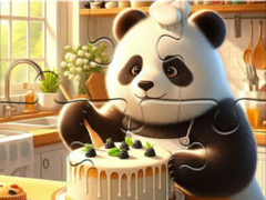 遊戲Jigsaw Puzzle: Panda Baker