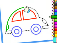 遊戲Toddler Drawing: Cute Car