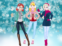 遊戲Princesses Winter Spree
