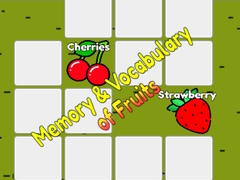 遊戲Memory & Vocabulary of Fruits