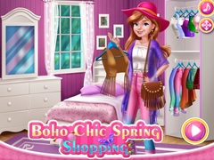 遊戲Boho Chic Spring Shopping