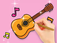 遊戲Coloring Book: Star Guitar