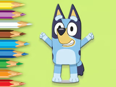 遊戲Coloring Book: Happy Bluey