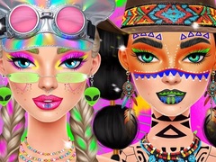 遊戲Festival Vibes Makeup