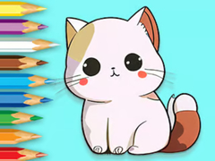遊戲Coloring Book: Cute Kitten