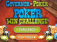 遊戲Governor of Poker Poker Challenge