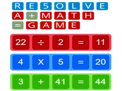 遊戲RE5OLVE a+math=game