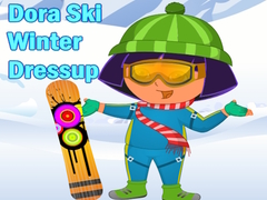 遊戲Dora Ski Winter Dressup