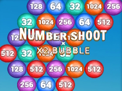 遊戲Number Shoot x 2 bubble