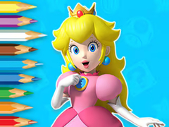 遊戲Coloring Book: Young Princess Peach