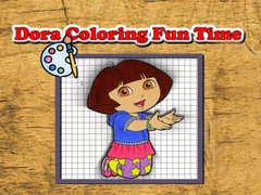 遊戲Dora Coloring Fun Time