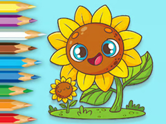 遊戲Coloring Book: Sunflowers