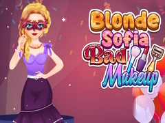遊戲Blonde Sofia Bad Makeup