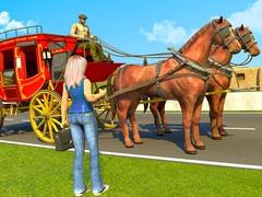 遊戲Horse Cart Transport Taxi Game