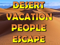 遊戲Desert Vacation People Escape