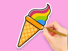 遊戲Coloring Book: Rainbow Ice Cream