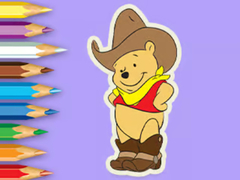 遊戲Coloring Book: Cowboy Winnie