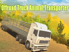 遊戲Offroad Truck Animal Transporter