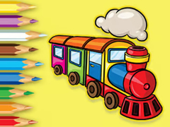 遊戲Coloring Book: Running Train