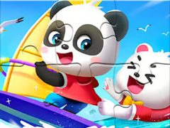 遊戲Jigsaw Puzzle: Baby Panda Sailing