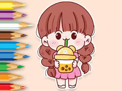 遊戲Coloring Book: Lovely Girl