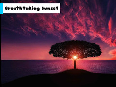 遊戲Breathtaking Sunset 