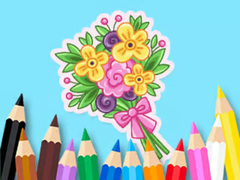 遊戲Coloring Book: Love Bouquet