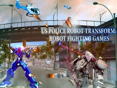 遊戲US Police Robot Transform: Robot  fighting games