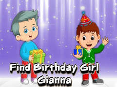 遊戲Find Birthday Girl Gianna