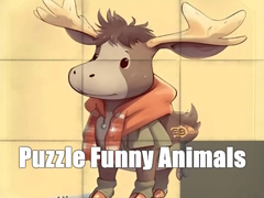 遊戲Puzzle Funny Animals
