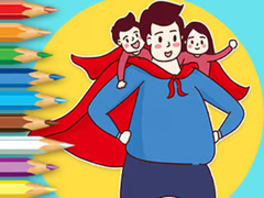 遊戲Coloring Book: Father's Day