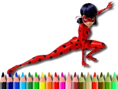 遊戲Back To School Lady Bug Coloring