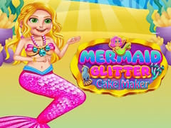 遊戲Mermaid Glitter Cake Maker 