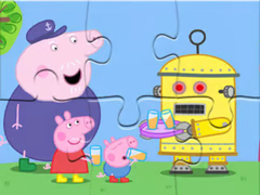 遊戲Jigsaw Puzzle: Peppa Robot