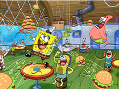 遊戲Jigsaw Puzzle: SpongeBob SquarePants Work Time