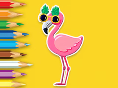 遊戲Coloring Book: Flamingo