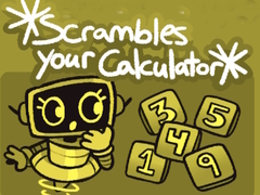 遊戲Scrambles Your Calculator