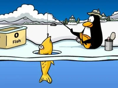 遊戲Club Penguin: Ice Fishing