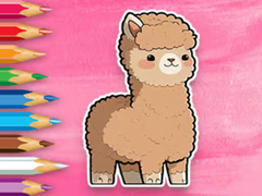 遊戲Coloring Book: Cute Alpaca