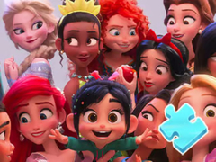 遊戲Jigsaw Puzzle: Disney Princess Family Photo