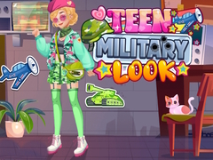 遊戲Teen Military Look