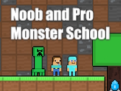 遊戲Noob and Pro Monster School