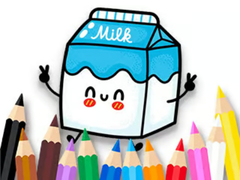 遊戲Coloring Book: Milk
