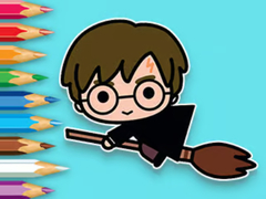 遊戲Coloring Book: Flying Potter