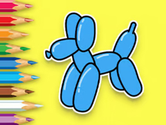 遊戲Coloring Book: Balloon Puppy