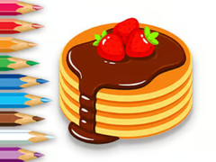 遊戲Coloring Book: Strawberry Pancake