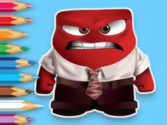 遊戲Coloring Book: Inside Out Angry